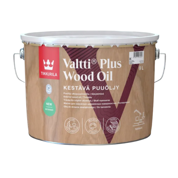 საღებავი Vallti Wood Oil Plus